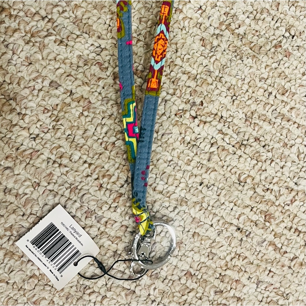 Vera Bradley Lanyard in Painted Medallions